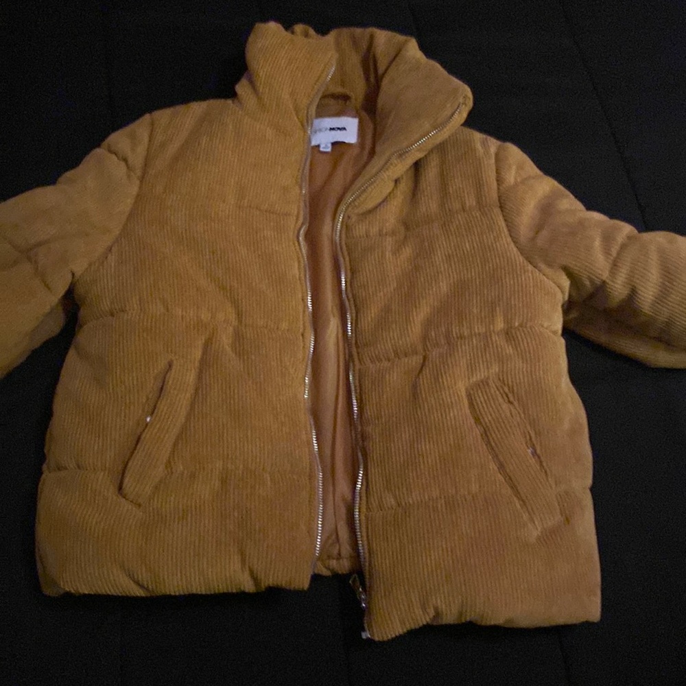 Fashion Nova Mustard Coat